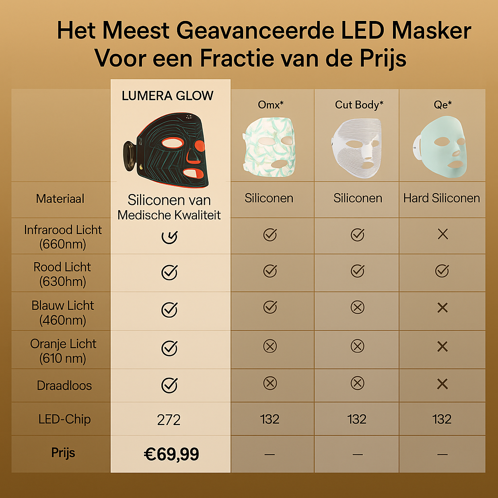 LUMERA Kabellose Rotlichtmaske