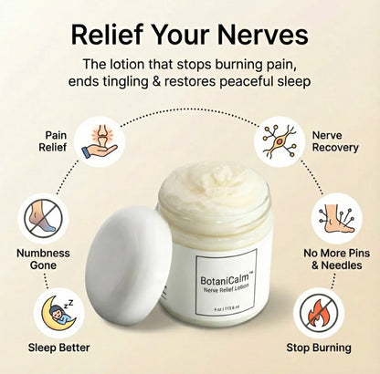 BotaniCalm Nerve Lotion From tingling pain to peaceful calm.