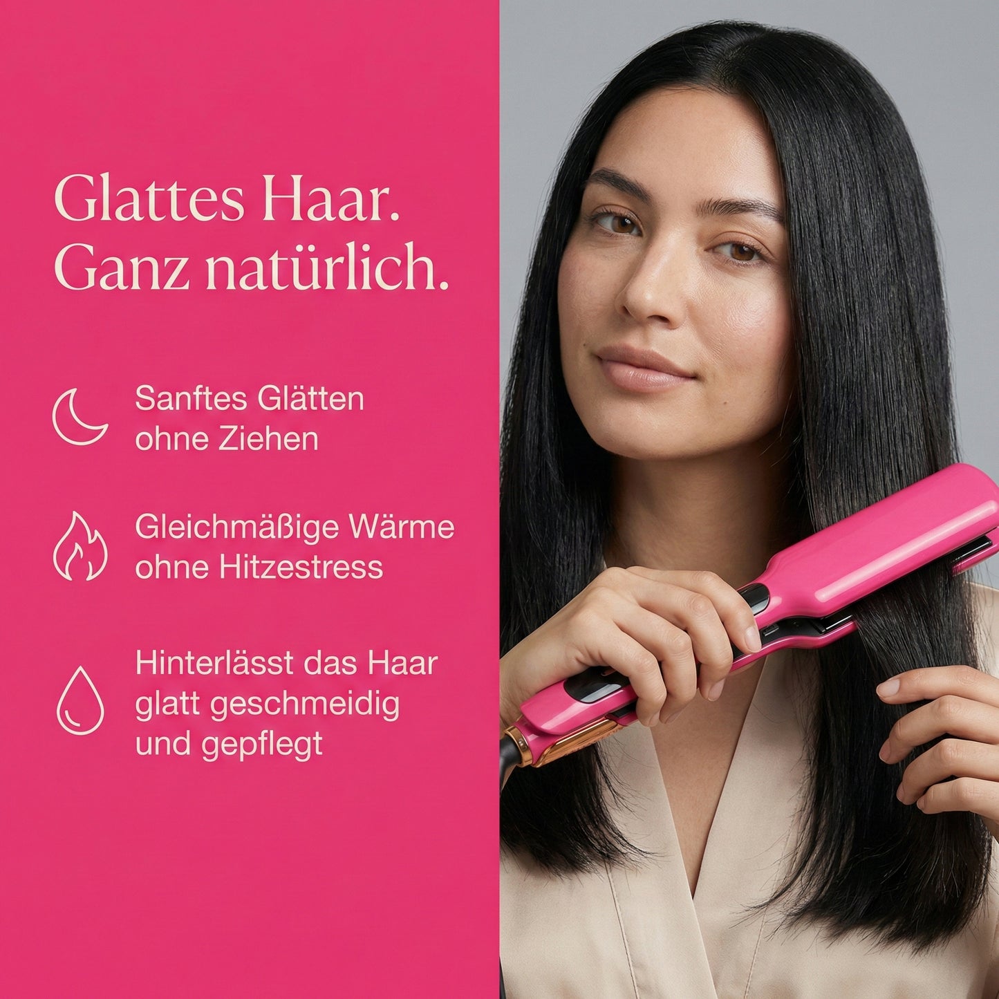 Glissia — Keramik-Haarglätter