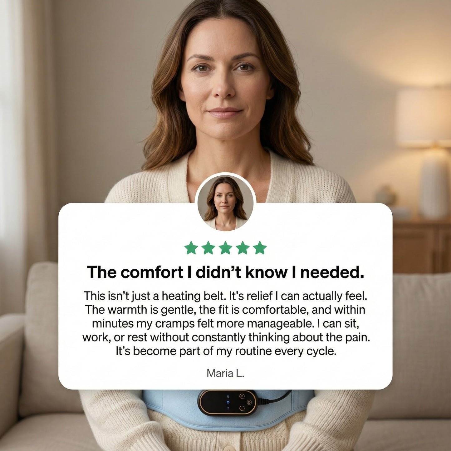 Luma Relief — When cramps hit, LumaRelief has you.