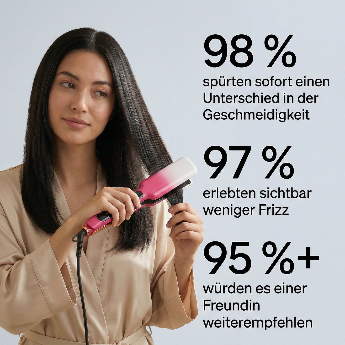 Glissia — Keramik-Haarglätter